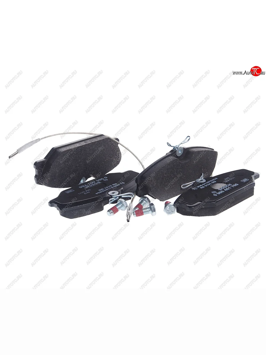 Колодки тормозные передние (4шт.) BOSCH Renault Laguna 2 X74 лифтбэк дорестайлинг (2000-2005)  в Керчи Республика Крым