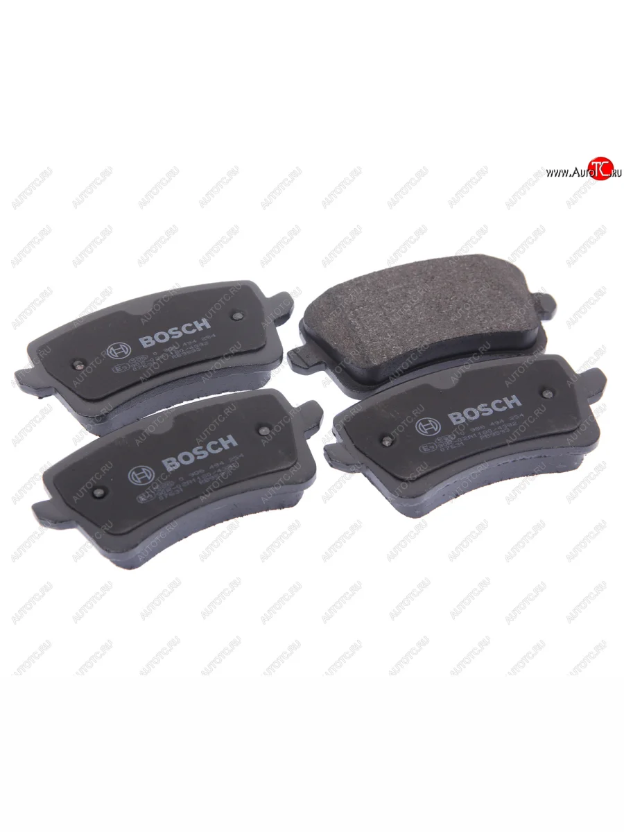 Колодки тормозные задние (4шт.) BOSCH Audi Q5 8R дорестайлинг (2008-2012)  в Керчи Республика Крым