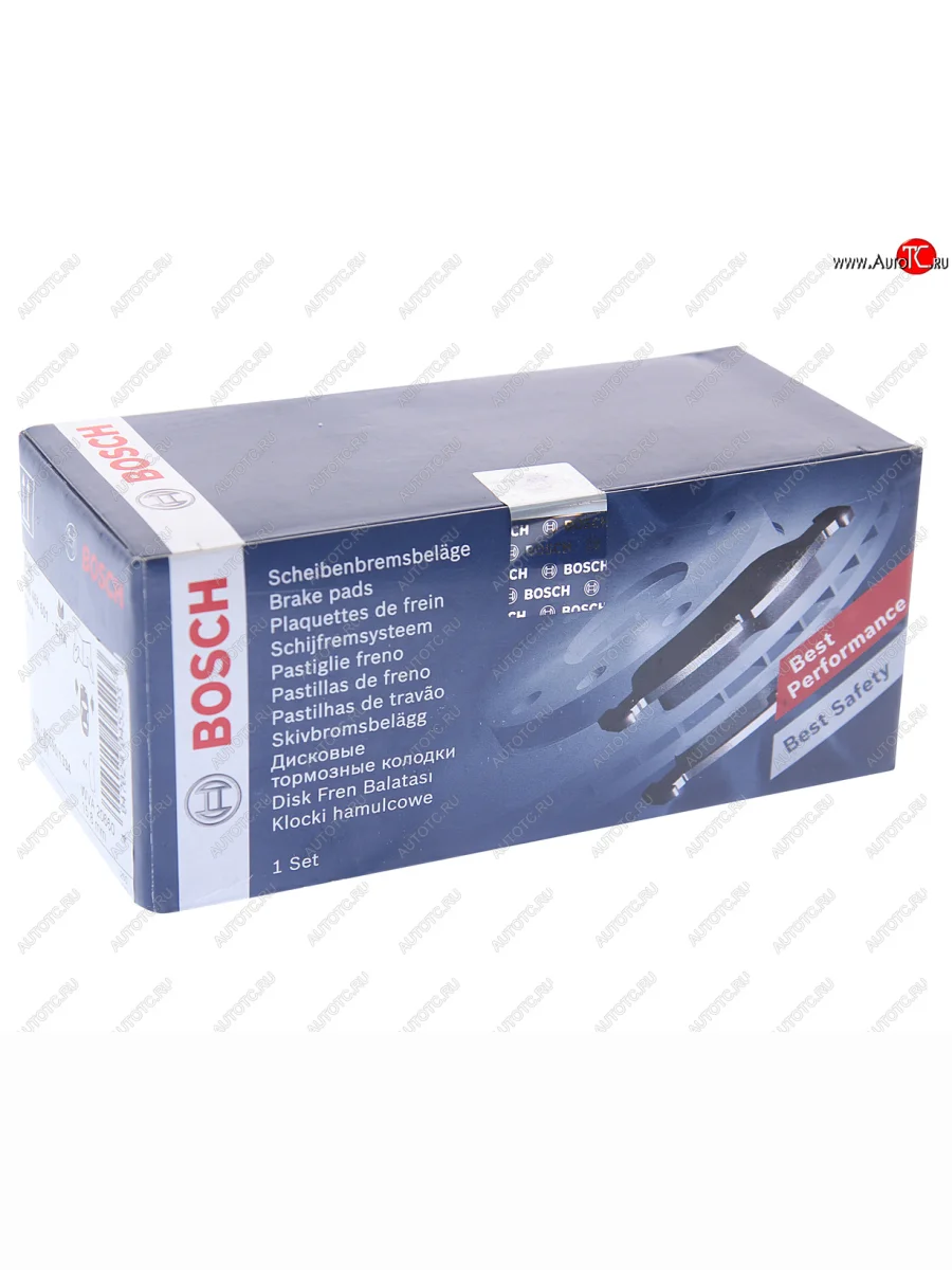 Колодки тормозные передние (4шт.) BOSCH Лада ВАЗ 2123 (Нива Шевроле) дорестайлинг (2002-2008)  в Керчи Республика Крым