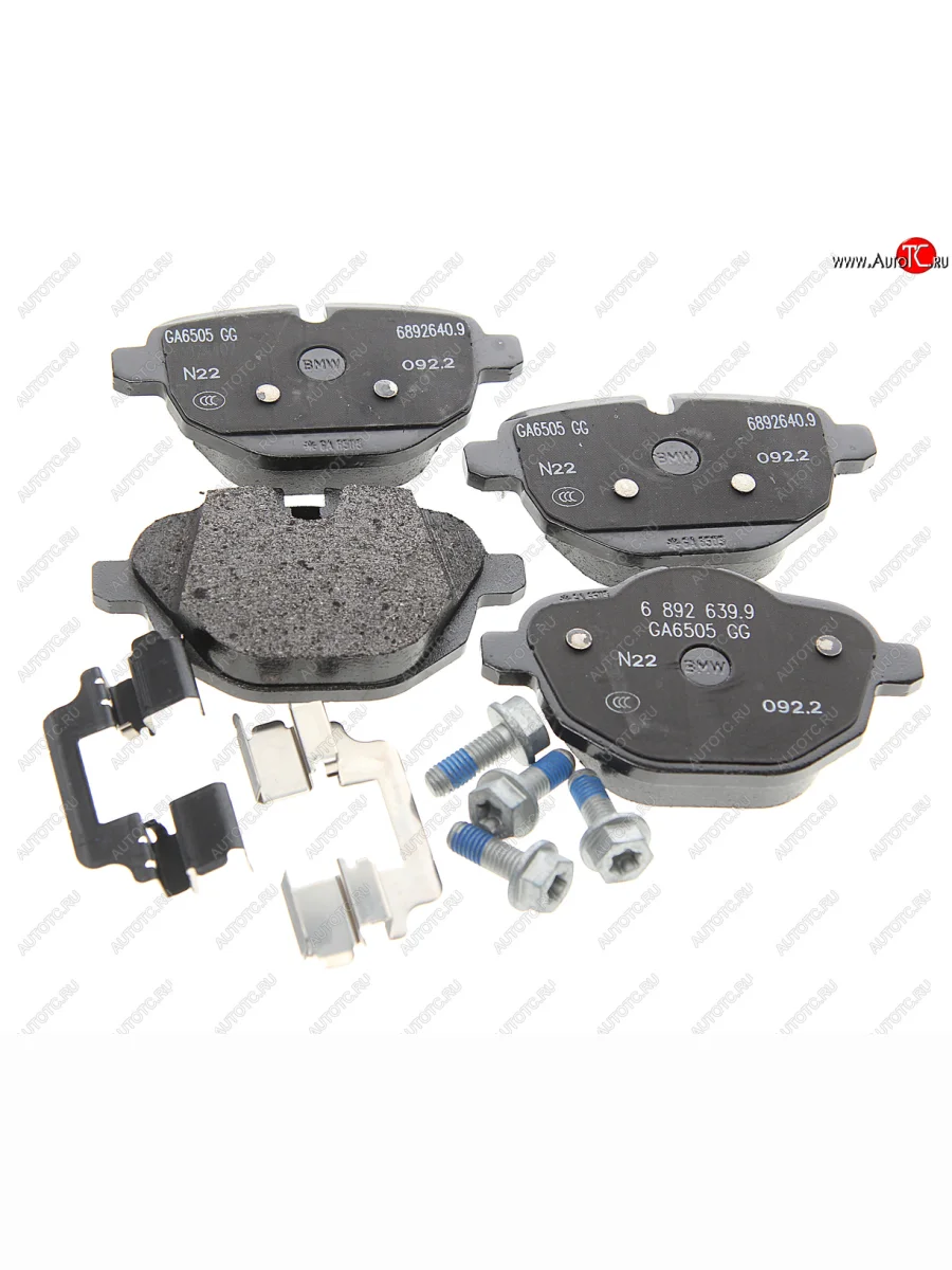 Колодки тормозные задние (4шт.) BMW BMW 5 серия F10 рестайлинг, седан (2013-2017)  в Керчи Республика Крым