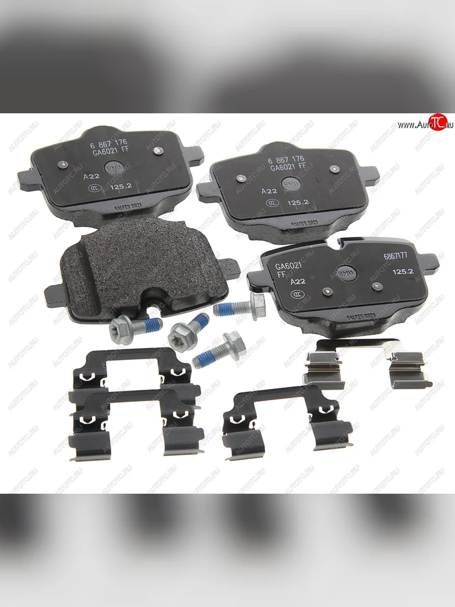 Колодки тормозные задние (4шт.) BMW BMW X5 G05 (2018-2022)  в Керчи Республика Крым