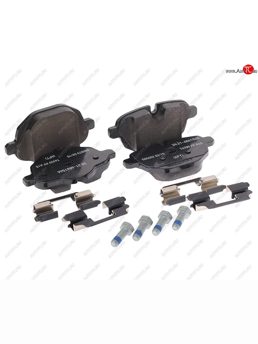 Колодки тормозные задние (4шт.) BMW BMW X3 F25 дорестайлинг (2010-2014)  в Керчи Республика Крым