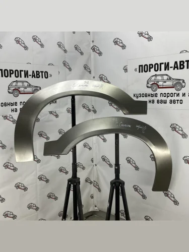 Левая передняя ремонтная арка Пороги-Авто (холоднокатаная сталь 0,8мм) Chrysler Voyager  RG минивэн (2000-2007) дорестайлинг, рестайлинг