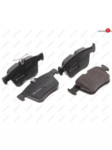 Колодки тормозные задние (4шт.) BREMBO Audi A3 8VS седан дорестайлинг (2012-2016)