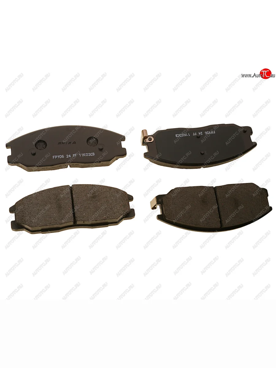 Колодки тормозные передние (4шт.) HANKOOK FRIXA SSANGYONG Actyon Sport (2012-2025)  с доставкой в г. Керчь