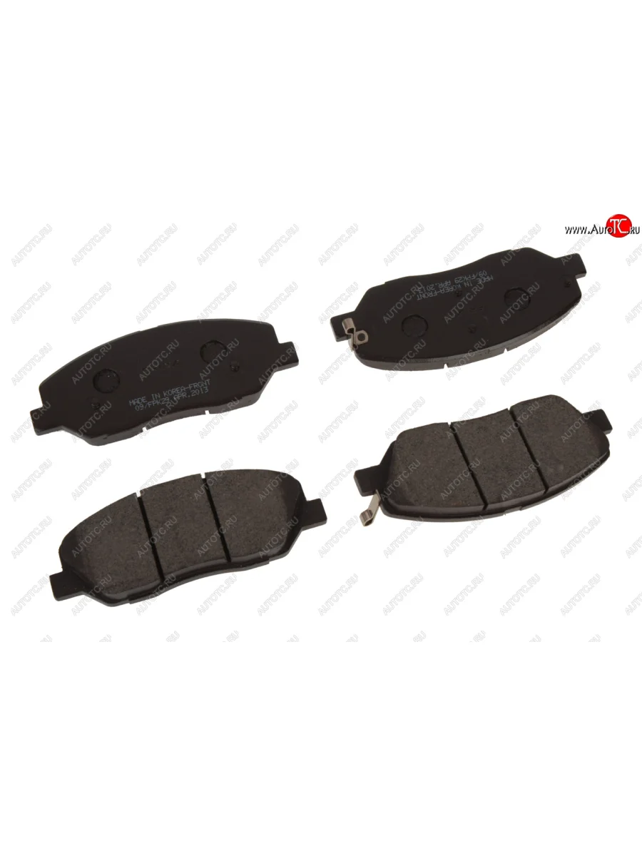 Колодки тормозные передние (4шт.) HANKOOK FRIXA Hyundai Santa Fe DM рестайлинг (2015-2019)  с доставкой в г. Керчь