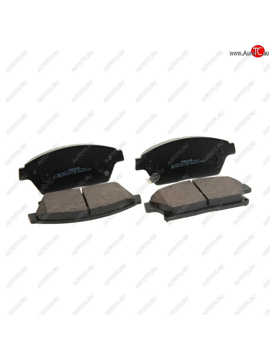Колодки тормозные передние (4шт.) FRIXA Chevrolet Cruze J308 универсал рестайлинг (2012-2015)  с доставкой в г. Керчь