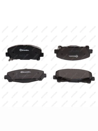 Колодки тормозные передние (4шт.) BREMBO Honda Accord 9 CR седан дорестайлинг (2013-2016)