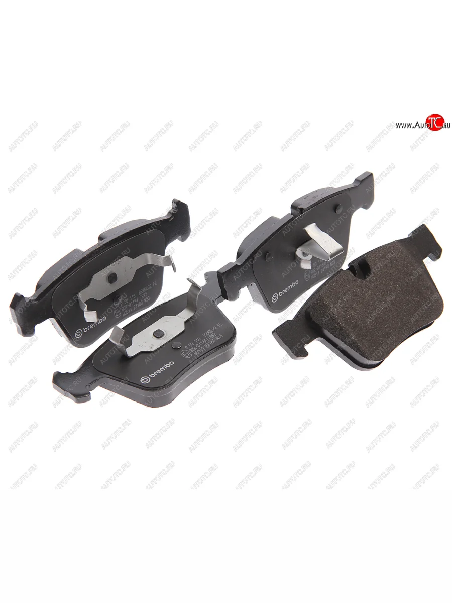 Колодки тормозные задние (4шт.) BREMBO Mercedes-Benz R-Class W251/V251 рестайлинг (2011-2015)  с доставкой в г. Пермь