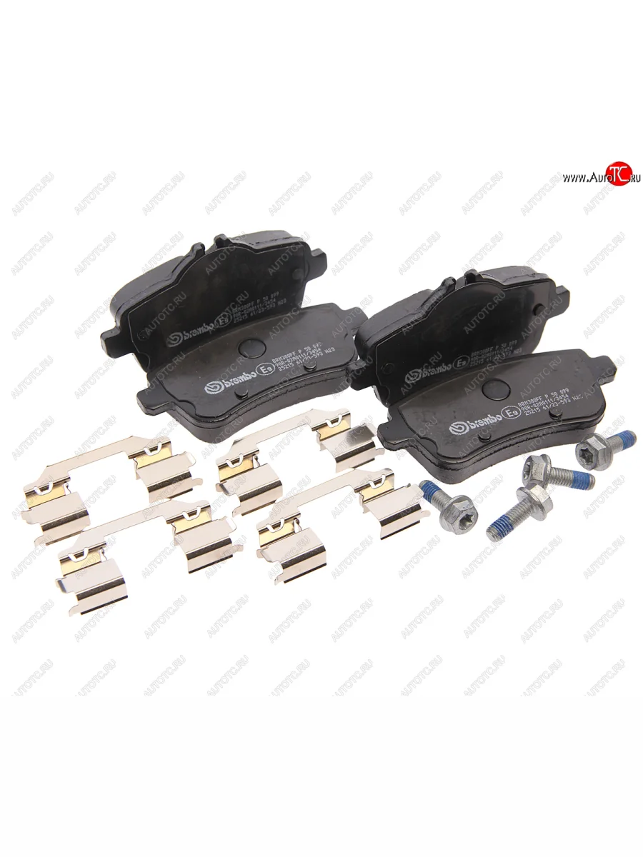 Колодки тормозные задние (4шт.) BREMBO Mercedes-Benz ML class W166 (2011-2015)  в Керчи Республика Крым