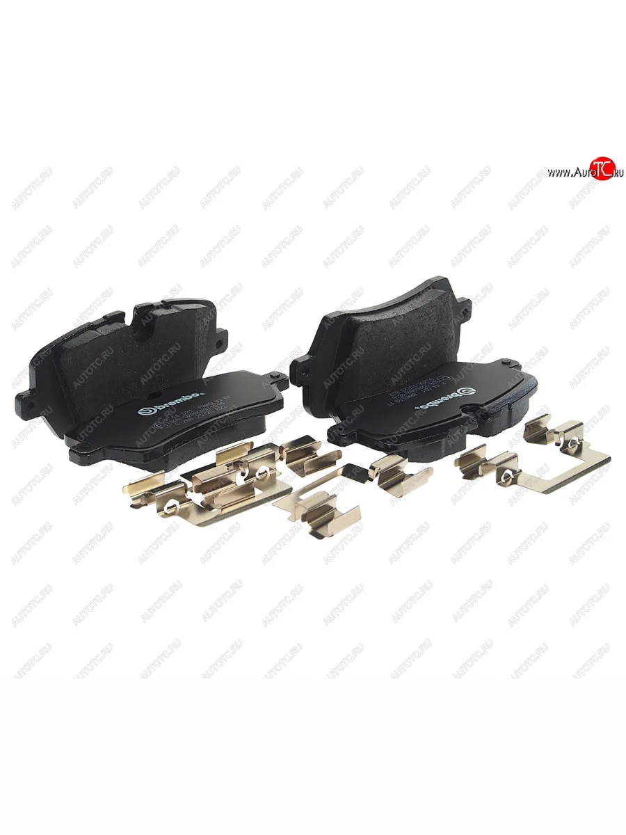 Колодки тормозные задние (4шт.) BREMBO Land Rover Range Rover 4 L405 дорестайлинг (2012-2017)  с доставкой в г. Керчь