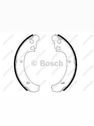 Колодки тормозные задние барабанные 4шт. BOSCH Лада ВАЗ 2108 (1984-2003)