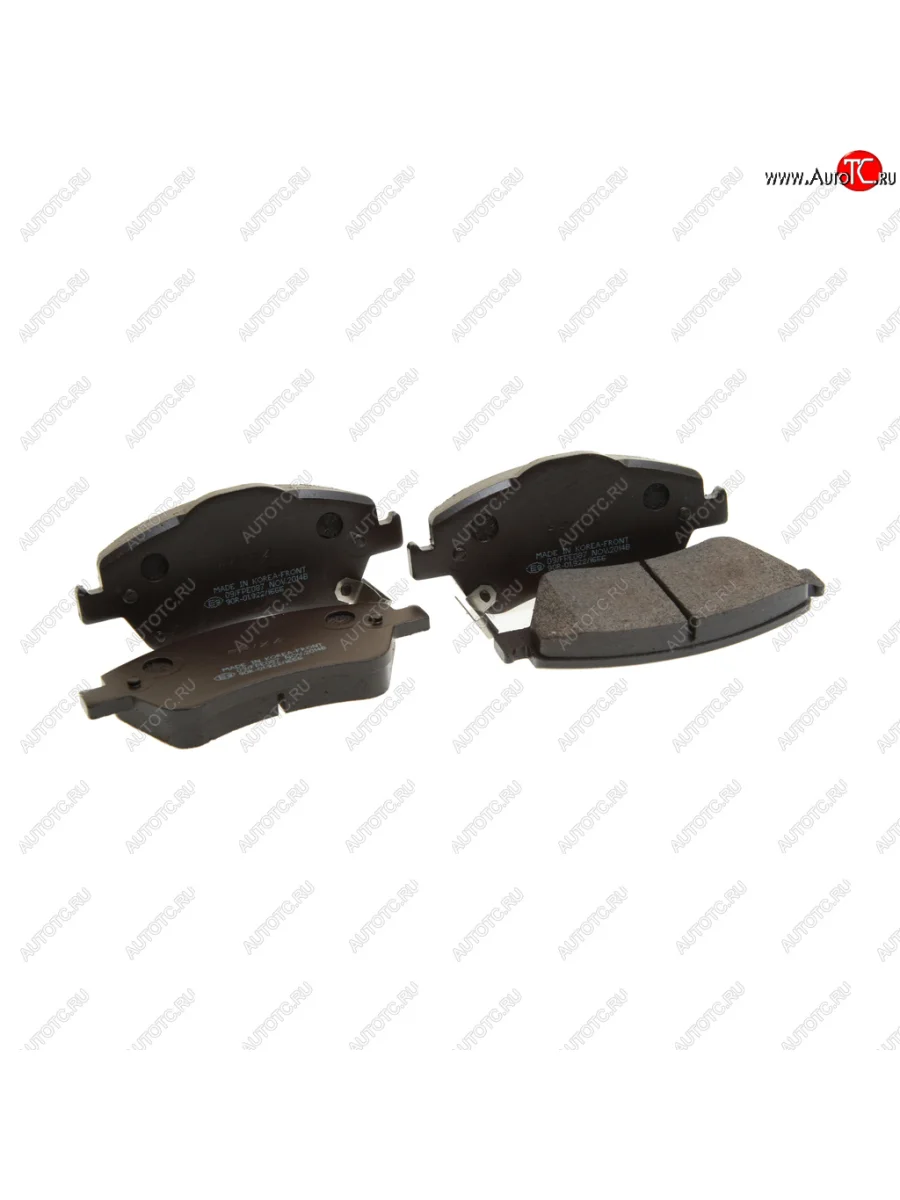 Колодки тормозные передние (4шт.) HANKOOK FRIXA Toyota Corolla E140 седан рестайлинг (2009-2013)  с доставкой в г. Пермь