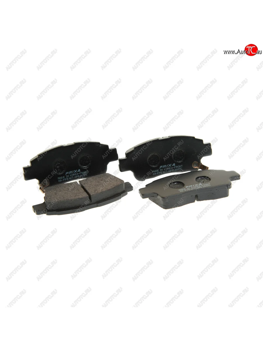 Колодки тормозные передние (4шт.) HANKOOK FRIXA Toyota Yaris XP90 дорестайлинг, хэтчбэк 5 дв. (2005-2008)  в Самаре Самарской области