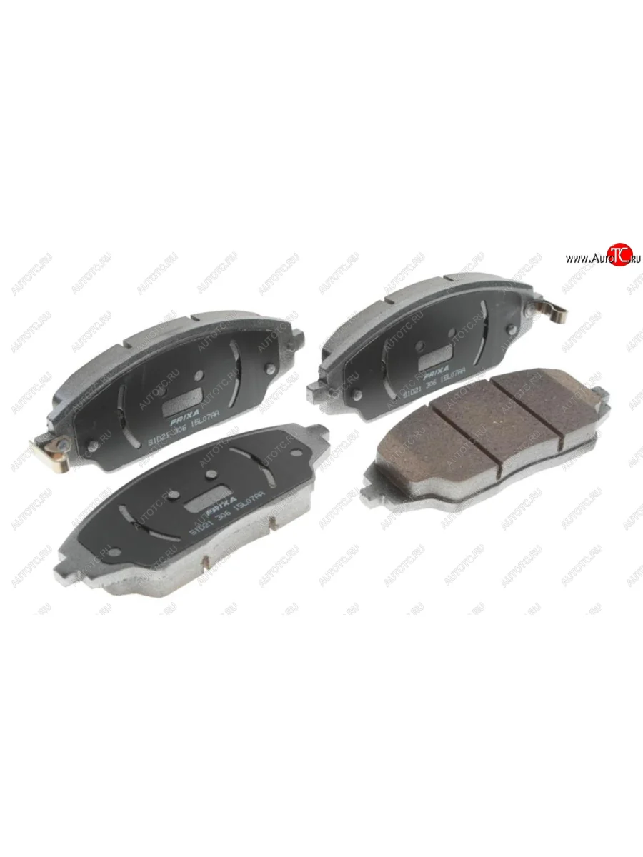 Колодки тормозные передние с АБС (4шт.) HANKOOK FRIXA Chevrolet Cobalt седан дорестайлинг (2011-2016)  в Керчи Республика Крым