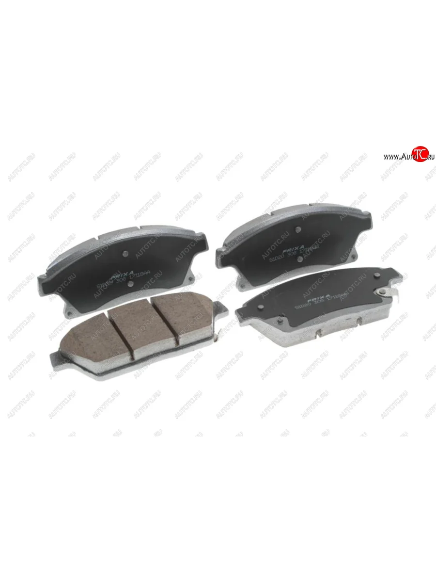 Колодки тормозные передние (4шт.) HANKOOK FRIXA Chevrolet Cruze J308 универсал рестайлинг (2012-2015)  в Керчи Республика Крым