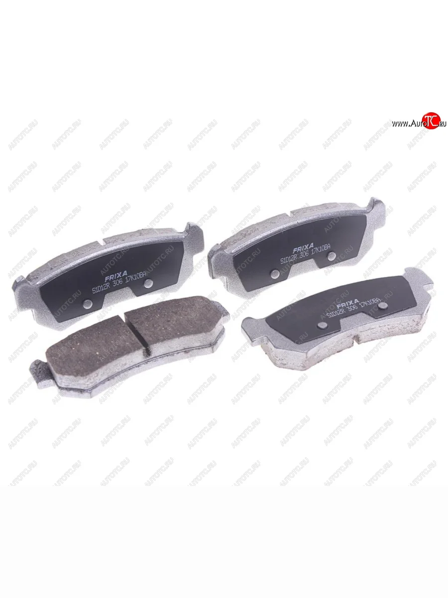 Колодки тормозные задние (4шт.) HANKOOK FRIXA Chevrolet Lacetti хэтчбек (2002-2013)  в Перми Пермском крае