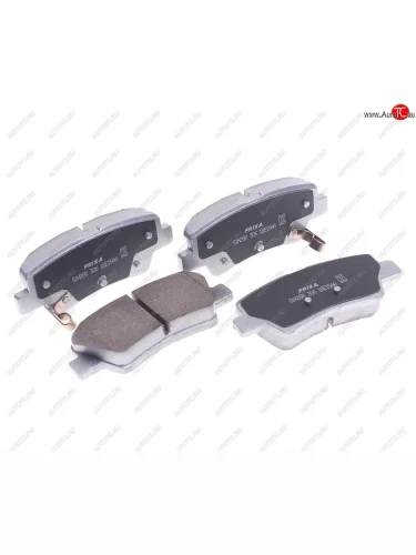 Колодки тормозные задние (4шт.) HANKOOK FRIXA Hyundai Solaris HCR седан рестайлинг (2020-2022)