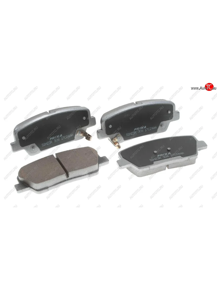 Колодки тормозные задние (4шт.) HANKOOK FRIXA KIA Mohave HM рестайлинг (2017-2020)  с доставкой в г. Керчь