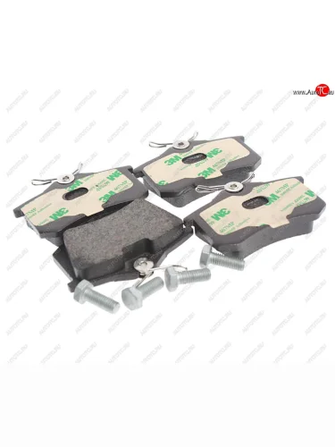 Колодки тормозные задние (4шт.) HANKOOK FRIXA Audi A4 B8 рестайлинг (2011-2016)