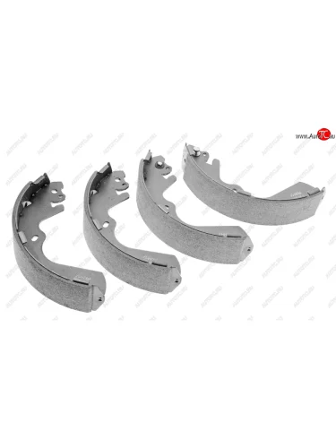 Колодки тормозные задние барабанные (4шт.) HANKOOK FRIXA Hyundai Porter AU,KR (1996-2011)