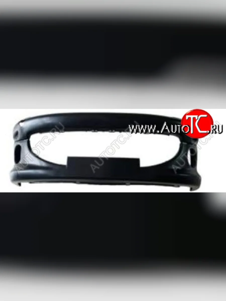 Бампер передний (без отверстий под ПТФ, Китай) BodyParts Peugeot 206 хэтчбэк 3 дв. 2AC дорестайлинг (1998-2003) (неокрашенный)  в Керчи Республика Крым