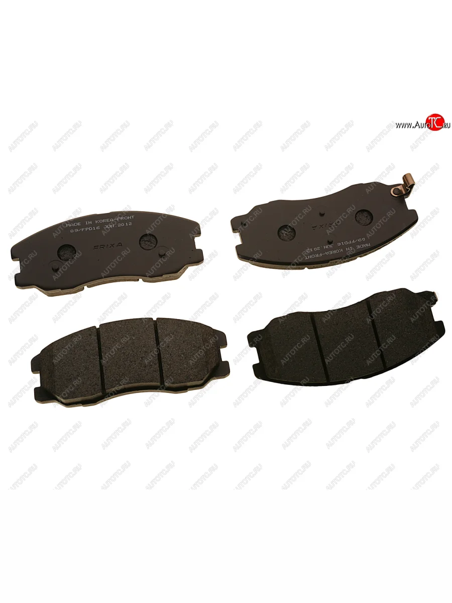 Колодки тормозные задние (4шт.) FRIXA Chevrolet Captiva 2-ой рестайлинг (2013-2016)  с доставкой в г. Керчь