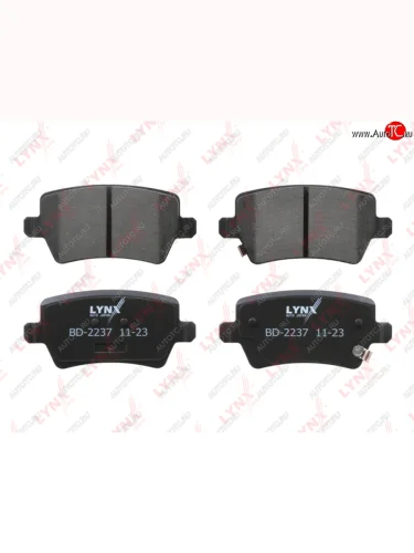  Колодки тормозные задние (4шт.) LYNX Chery Tiggo 8 PRO (2021-2025)