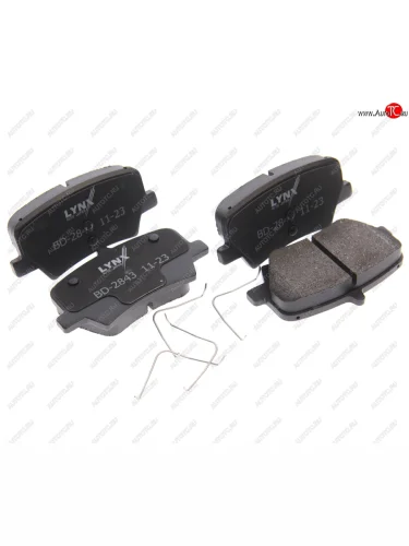 Колодки тормозные задние (4шт.) LYNX Geely Tugella FY11,HPBA4 рестайлинг (2022-2025)