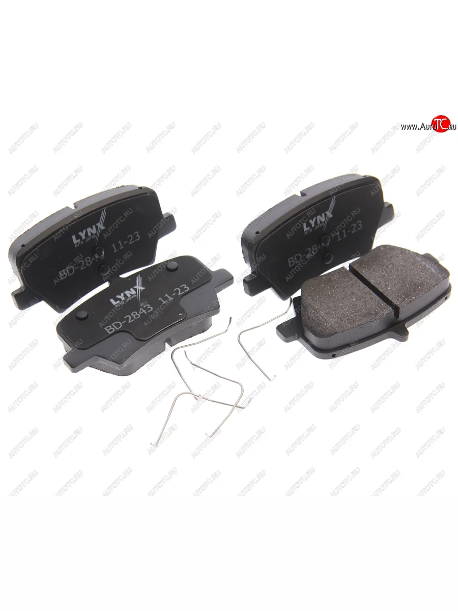 Колодки тормозные задние (4шт.) LYNX Geely Tugella FY11,HPBA4 дорестайлинг (2019-2023)  в Перми Пермском крае