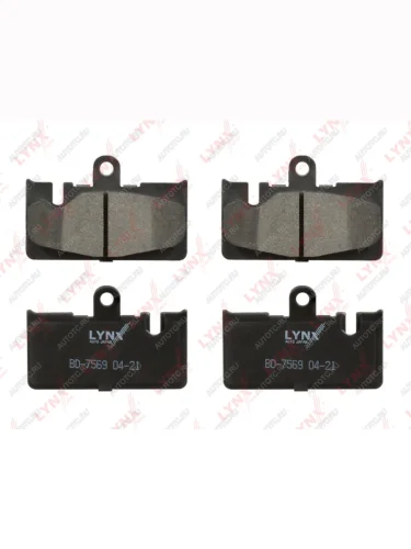 Колодки тормозные задние(4шт.) LYNX Lexus SC430 Z40 дорестайлинг (2001-2006)