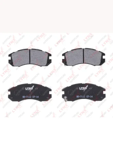 Колодки тормозные задние(4шт.) LYNX Subaru Impreza GC седан (1992-2000)