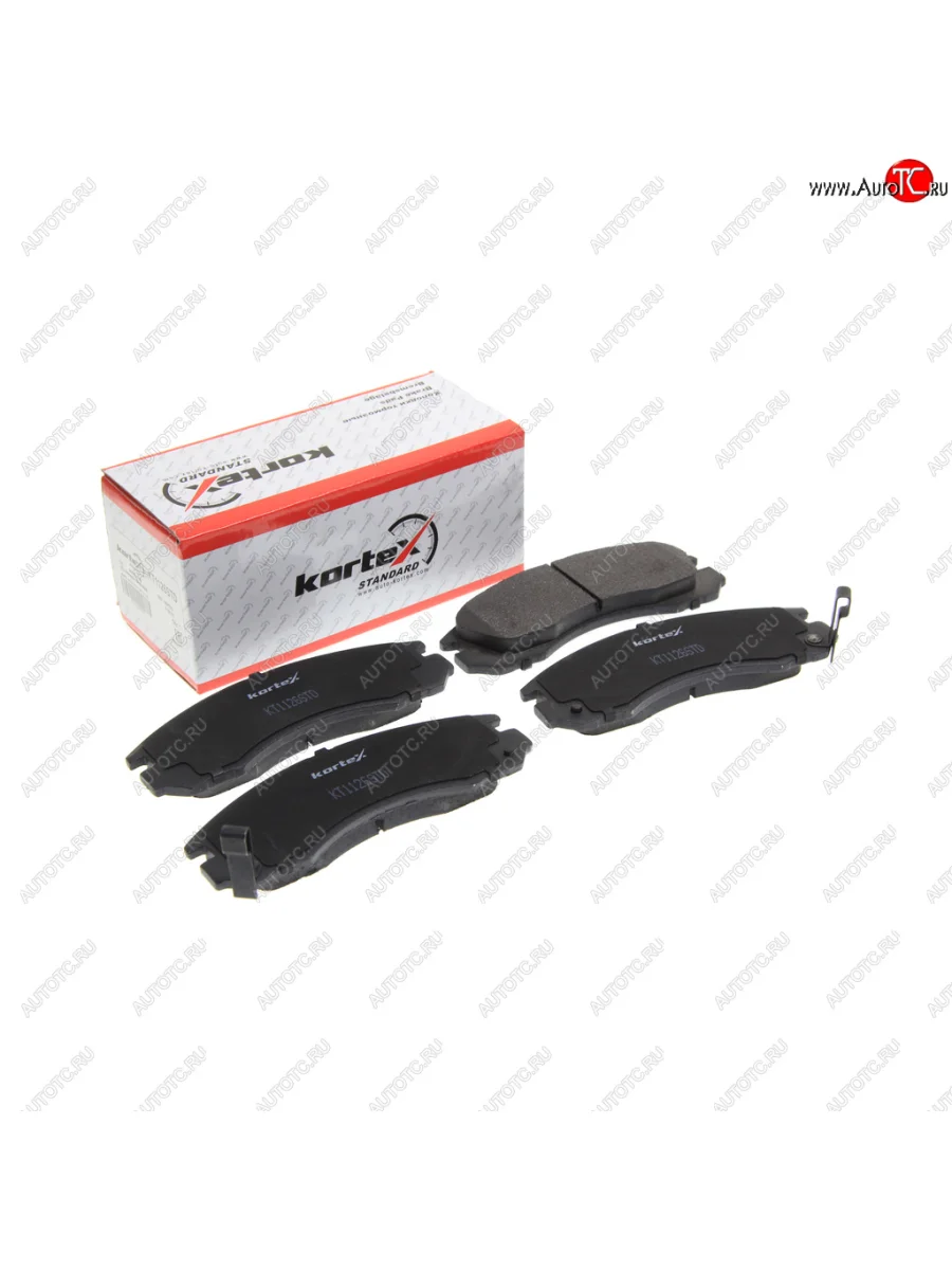 Колодки тормозные передние (4шт.) KORTEX Mitsubishi Pajero 4 V90 2-ой рестайлинг (2014-2020)  с доставкой в г. Керчь
