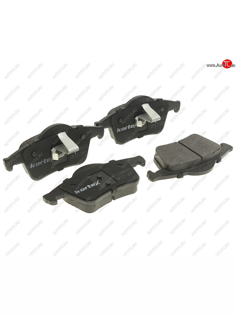 Колодки тормозные передние (4шт.) KORTEX Volvo S60 RS,RH седан дорестайлинг (2000-2004)  в Перми Пермском крае