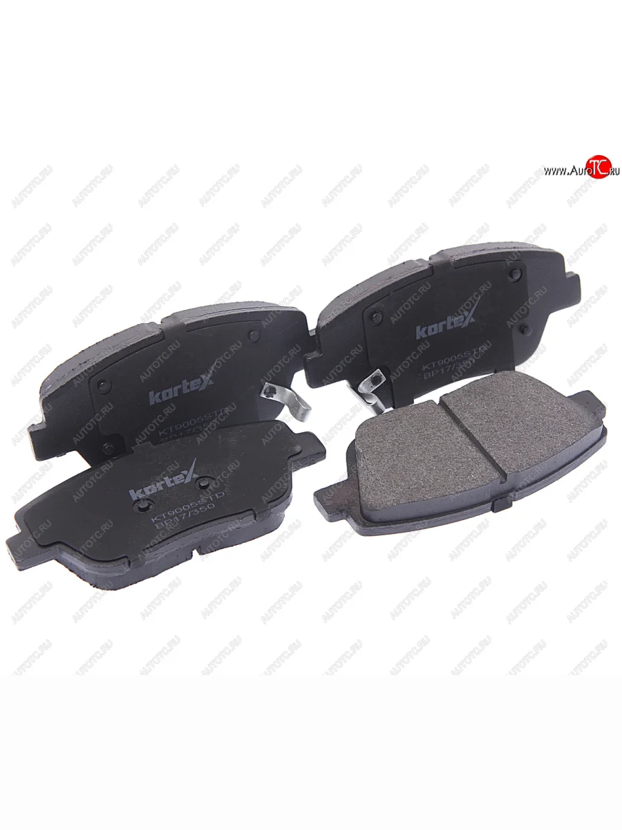 Колодки тормозные передние (4шт.) KORTEX Hyundai Solaris RBr хэтчбэк дорестайлинг (2010-2014)  в Самаре Самарской области