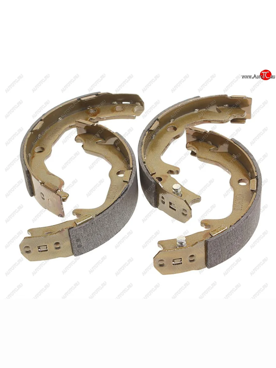 Колодки тормозные задние барабанные (4шт.) KORTEX Mitsubishi Lancer 10 CY хэтчбэк дорестайлинг (2007-2010)  в Керчи Республика Крым