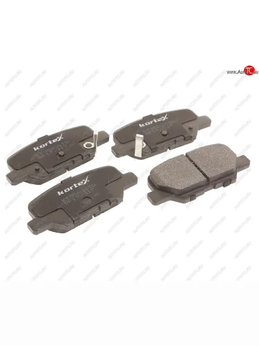 Колодки тормозные задние (4шт.) KORTEX Mitsubishi Outlander GF дорестайлинг (2012-2014)