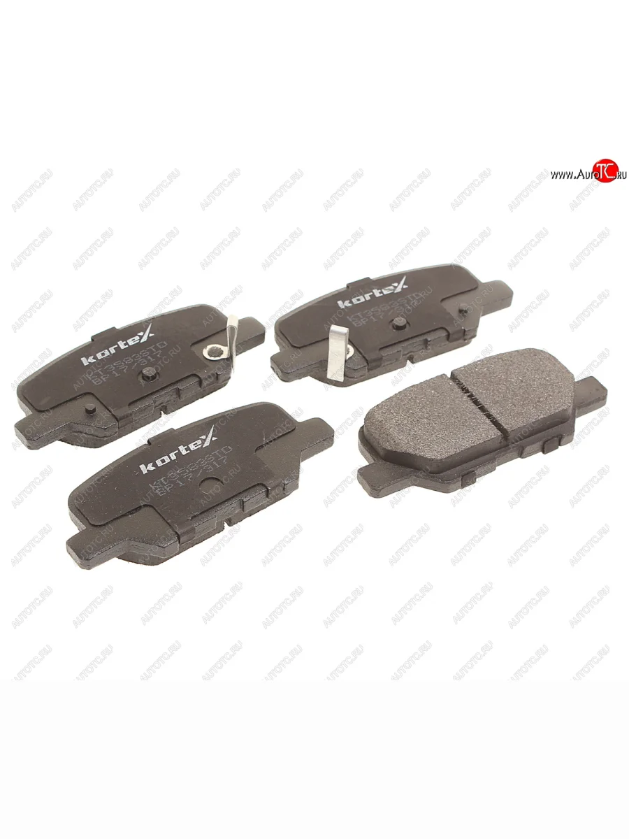 Колодки тормозные задние (4шт.) KORTEX Mitsubishi Outlander GF дорестайлинг (2012-2014)  в Керчи Республика Крым