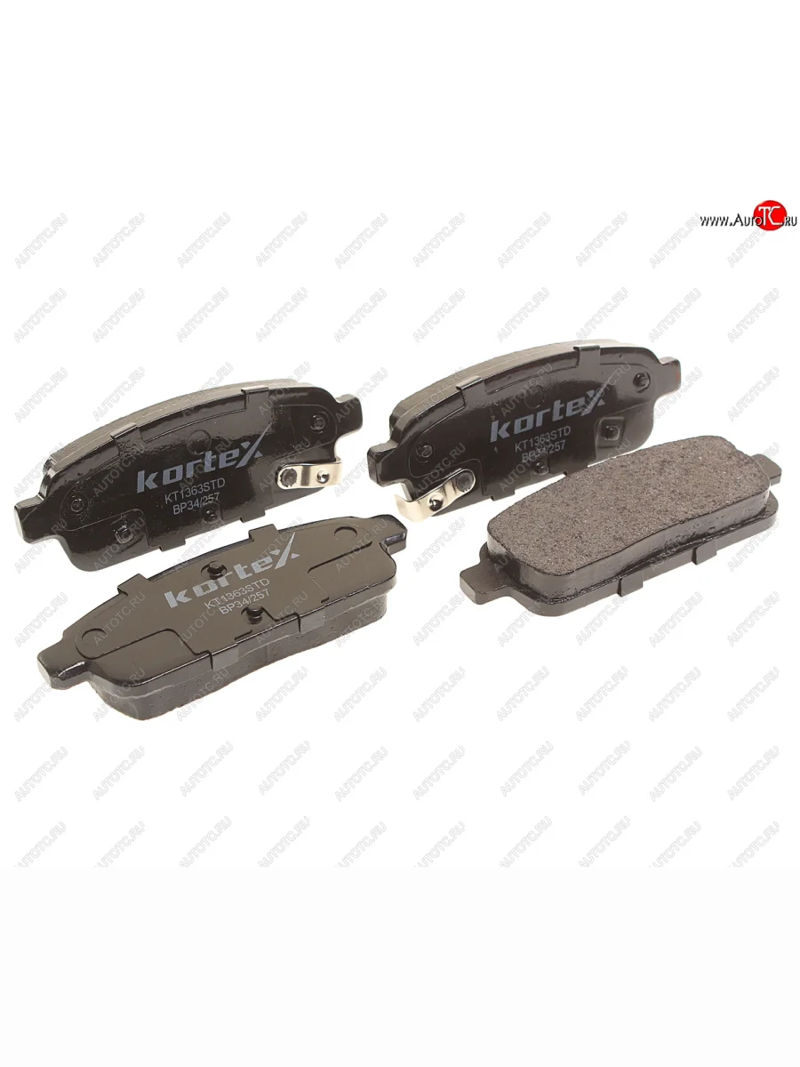 Колодки тормозные задние (4шт.) KORTEX Opel Astra J GTC (2011-2018)  в Перми Пермском крае