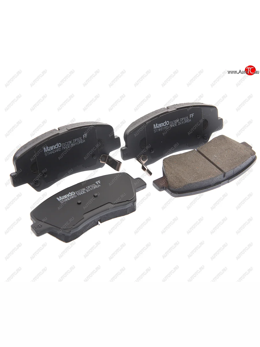 Колодки тормозные передние (4шт.) R15 MANDO Hyundai I30 2 GD дорестайлинг, хэтчбэк 5 дв. (2011-2015)  в Самаре Самарской области