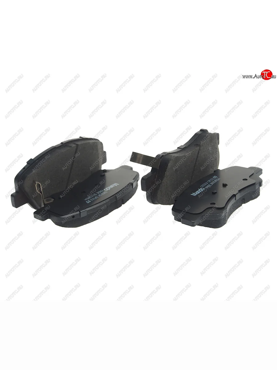 Колодки тормозные передние (4шт.) MANDO Hyundai Solaris HCR седан рестайлинг (2020-2022)  в Перми Пермском крае