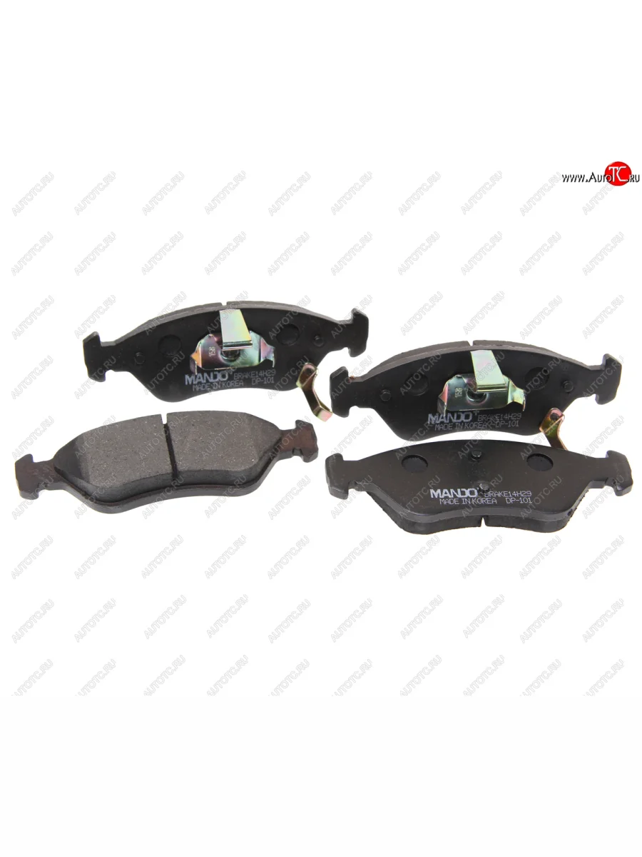 Колодки тормозные передние (4шт.) MANDO KIA Clarus K9A седан рестайлинг (1998-2001)  в Керчи Республика Крым