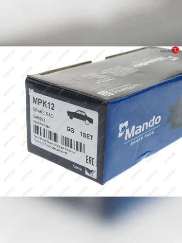 Колодки тормозные передние (4шт.) MANDO KIA Clarus GC универсал рестайлинг (1998-2001)