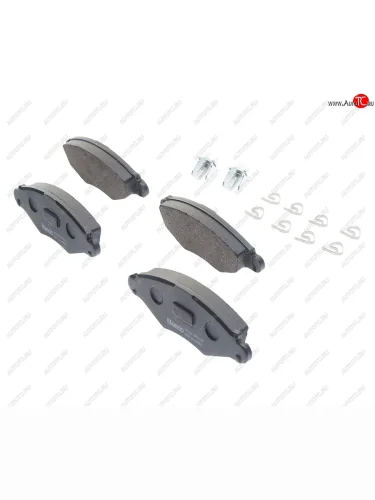 Колодки тормозные передние (4шт.) MANDO Peugeot 206 хэтчбэк 5 дв. 2AC рестайлинг (2003-2009)