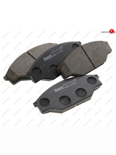 Колодки тормозные передние (4шт.) MANDO Toyota Hilux N80, N90, N100, N110 дорестайлинг (1988-1991)