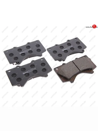 Колодки тормозные передние (4шт.) MANDO Toyota Land Cruiser 200 1-ый рестайлинг (2012-2015)