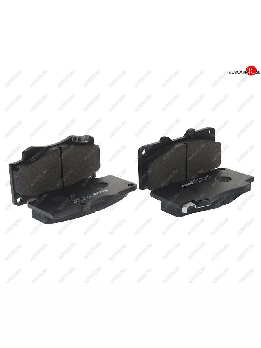 Колодки тормозные передние (4шт.) MANDO Toyota Tacoma N200 PickUp AccessCab дорестайлинг (2004-2011)  в Самаре Самарской области