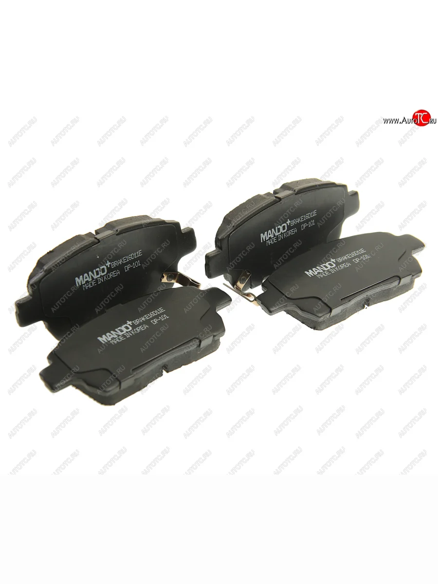 Колодки тормозные передние (4шт.) MANDO Toyota Corolla E150 седан рестайлинг (2009-2013)  в Перми Пермском крае
