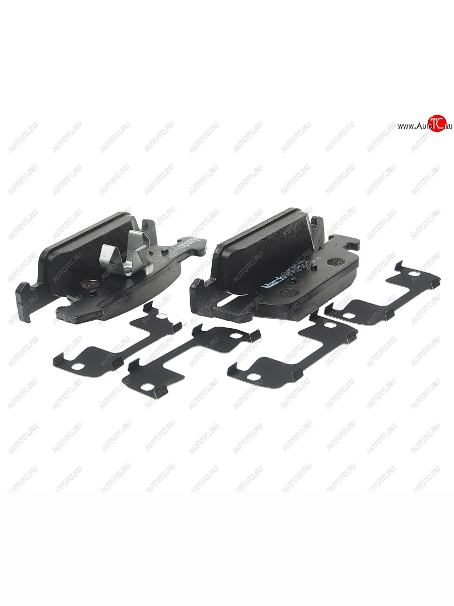 Колодки тормозные передние (4шт.) MANDO Renault Logan 2 рестайлинг (2018-2025)  в Перми Пермском крае