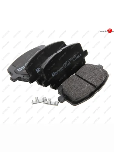 Колодки тормозные передние (4шт.) MANDO Toyota Avensis T250 седан дорестайлинг (2003-2006)